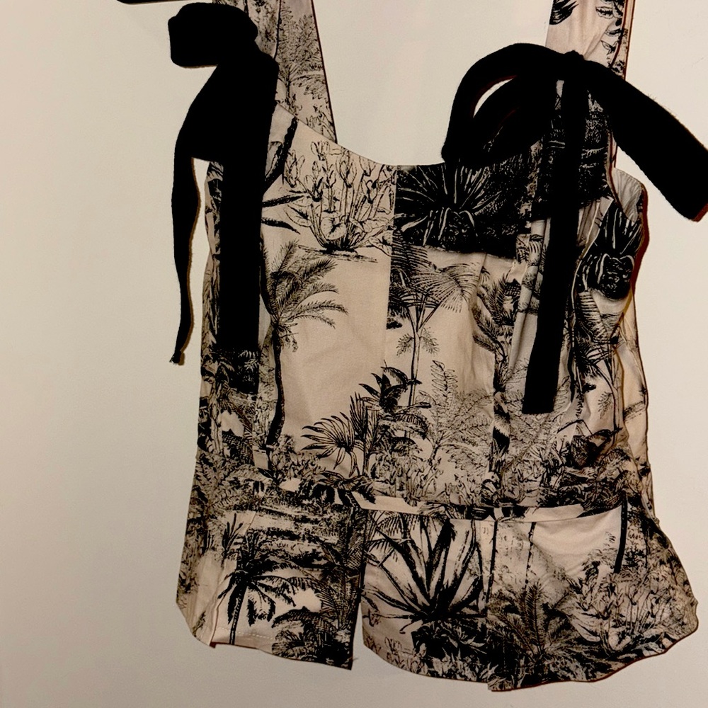 ANTONIO MELANI Tropical Print Tank Top